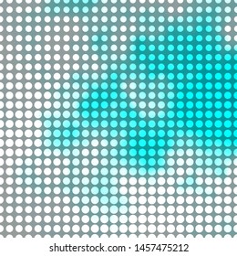 Light BLUE vector layout with circles. Illustration with set of shining colorful abstract spheres. New template for your brand book.