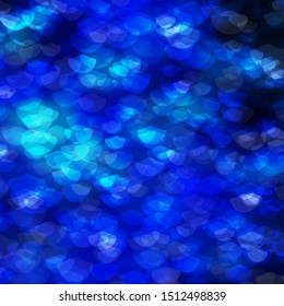 Light BLUE vector layout with circles. Abstract decorative design in gradient style with bubbles. Pattern for business ads.