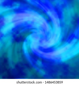Light BLUE vector layout with cloudscape. Abstract illustration with colorful gradient clouds. Template for websites.