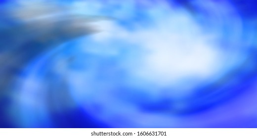 Light BLUE vector layout with cloudscape. Shining illustration with abstract gradient clouds. Beautiful layout for uidesign.