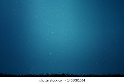 Light BLUE vector layout with cosmic stars. Shining colored illustration with bright astronomical stars. Pattern for astronomy websites.