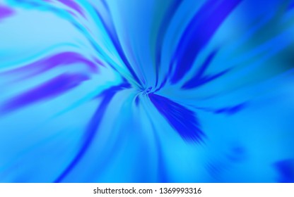 Light BLUE vector layout with curved lines. Modern gradient abstract illustration with bandy lines. Abstract design for your web site.