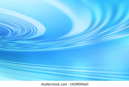 Light BLUE vector layout with curved lines. Colorful illustration in abstract style with gradient. Template for cell phone screens.