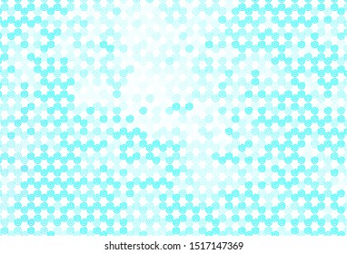 Light BLUE vector layout with curved lines. Colorful geometric sample with gradient lines.  The best colorful design for your business.