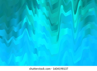 Light BLUE vector layout with curved lines. Colorful illustration in simple style with gradient. Template for cell phone screens.