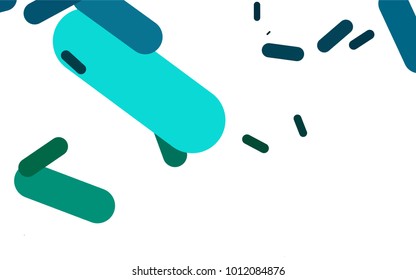 Light BLUE vector layout with flat lines. Blurred decorative design in simple style with lines. Smart design for your business advert.