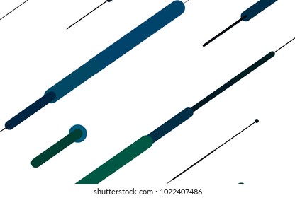 Light BLUE vector layout with flat lines. Capsules on blurred abstract background with gradient. The pattern can be used for medical ad, booklets, leaflets