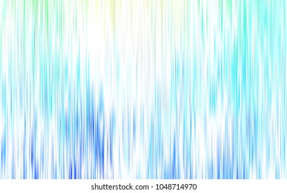 Light BLUE vector layout with flat lines. Shining colored illustration with sharp stripes. Smart design for your business advert.