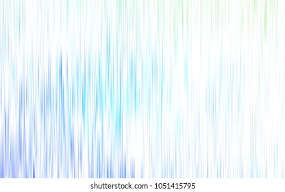 Light BLUE vector layout with flat lines. Decorative shining illustration with lines on abstract template. The pattern for ad, booklets, leaflets.