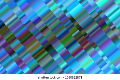 Light BLUE vector layout with flat lines. Blurred decorative design in simple style with lines. Best design for your ad, poster, banner.