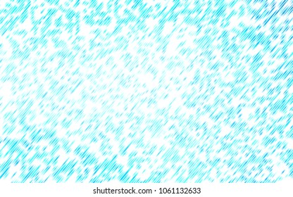 Light BLUE vector layout with flat lines. Modern geometrical abstract illustration with staves. Smart design for your business advert.