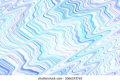 Light BLUE vector layout with flat lines. Decorative shining illustration with lines on abstract template. Pattern for your busines websites.