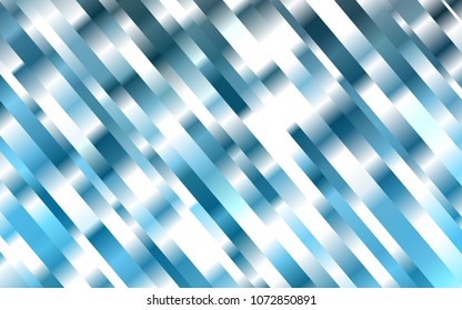 Light BLUE vector layout with flat lines. Modern geometrical abstract illustration with staves. Smart design for your business advert.