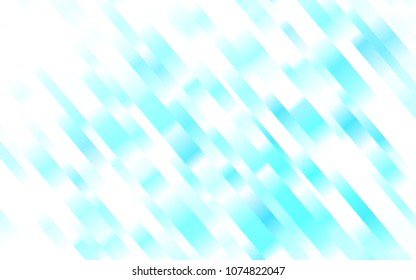 Light BLUE vector layout with flat lines. Modern geometrical abstract illustration with staves. The pattern can be used for busines ad, booklets, leaflets