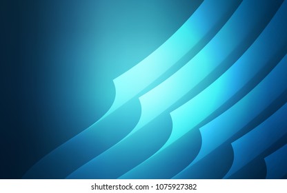 Light BLUE vector layout with flat lines. Glitter abstract illustration with colored sticks. Template for your beautiful backgrounds.