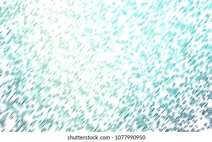 Light BLUE vector layout with flat lines. Shining colored illustration with narrow lines. Smart design for your business advert.