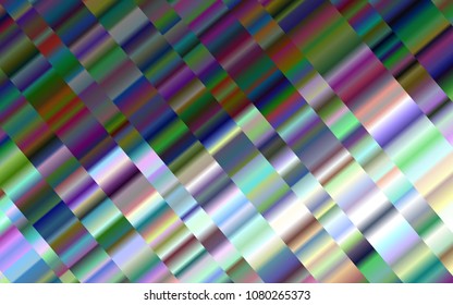 Light BLUE vector layout with flat lines. Shining colored illustration with narrow lines. Best design for your ad, poster, banner.
