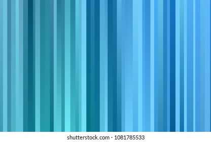 Light BLUE vector layout with flat lines. Modern geometrical abstract illustration with staves. The pattern can be used as ads, poster, banner for commercial.
