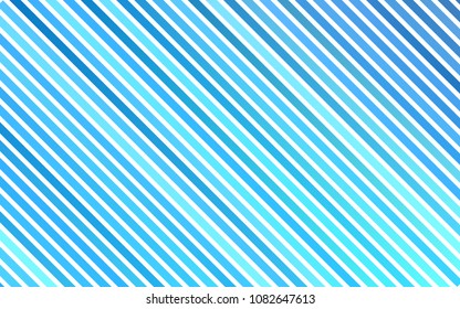Light BLUE vector layout with flat lines. Lines on blurred abstract background with gradient. Best design for your ad, poster, banner.