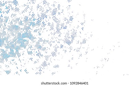 Light BLUE vector layout with flat lines. Blurred decorative design in simple style with lines. Best design for your ad, poster, banner.