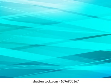 Light BLUE vector layout with flat lines. Modern geometrical abstract illustration with staves. The pattern can be used as ads, poster, banner for commercial.