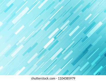 Light BLUE vector layout with flat lines. Lines on blurred abstract background with gradient. Best design for your ad, poster, banner.