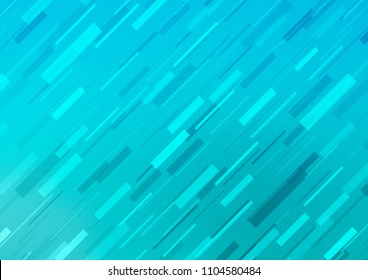 Light BLUE vector layout with flat lines. Shining colored illustration with narrow lines. The pattern can be used for busines ad, booklets, leaflets
