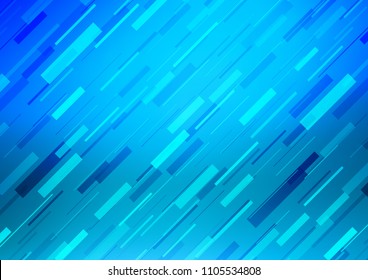 Light BLUE vector layout with flat lines. Blurred decorative design in simple style with lines. The pattern can be used for busines ad, booklets, leaflets