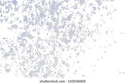 Light BLUE vector layout with flat lines. Lines on blurred abstract background with gradient. The template can be used as a background.