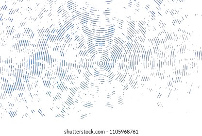 Light BLUE vector layout with flat lines. Lines on blurred abstract background with gradient. The pattern can be used as ads, poster, banner for commercial.