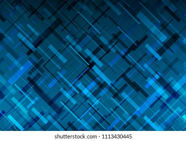 Light BLUE vector layout with flat lines. Glitter abstract illustration with colored sticks. The pattern can be used for websites.