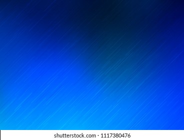 Light BLUE vector layout with flat lines. Shining colored illustration with narrow lines. Smart design for your business advert.
