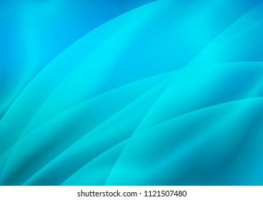Light BLUE vector layout with flat lines. Blurred decorative design in simple style with lines. Best design for your ad, poster, banner.