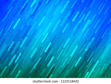 Light BLUE vector layout with flat lines. Blurred decorative design in simple style with lines. The pattern can be used as ads, poster, banner for commercial.