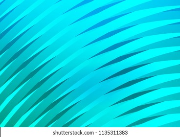Light BLUE vector layout with flat lines. Lines on blurred abstract background with gradient. The pattern can be used as ads, poster, banner for commercial.
