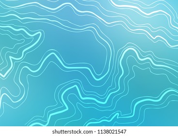 Light BLUE vector layout with flat lines. Glitter abstract illustration with colored sticks. The pattern can be used for websites.