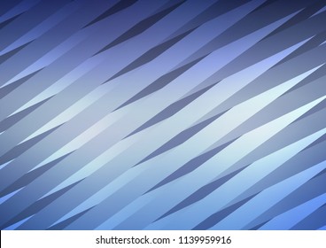 Light BLUE vector layout with flat lines. Blurred decorative design in simple style with lines. Best design for your ad, poster, banner.