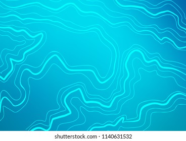 Light BLUE vector layout with flat lines. Blurred decorative design in simple style with lines. The pattern can be used for busines ad, booklets, leaflets