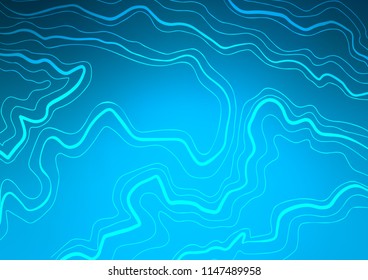 Light BLUE vector layout with flat lines. Glitter abstract illustration with colored sticks. The pattern can be used for busines ad, booklets, leaflets