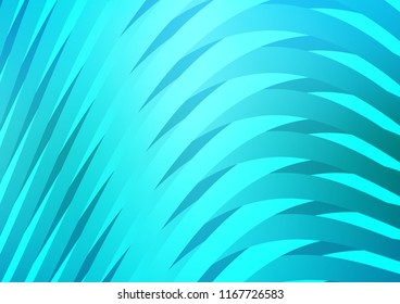 Light BLUE vector layout with flat lines. Glitter abstract illustration with colored sticks. Smart design for your business advert.