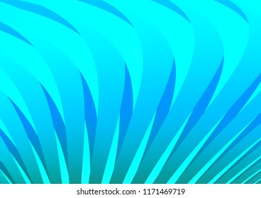 Light BLUE vector layout with flat lines. Blurred decorative design in simple style with lines. Smart design for your business advert.