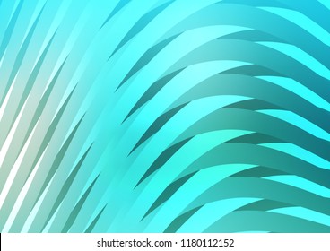 Light BLUE vector layout with flat lines. Blurred decorative design in simple style with lines. The template can be used as a background.