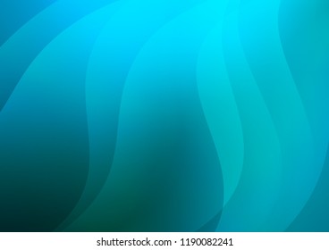 Light BLUE vector layout with flat lines. Modern geometrical abstract illustration with staves. The pattern can be used for busines ad, booklets, leaflets