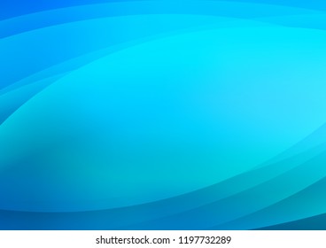 Light BLUE vector layout with flat lines. Modern geometrical abstract illustration with staves. The pattern can be used as ads, poster, banner for commercial.