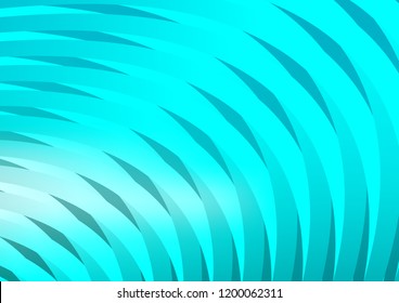 Light BLUE vector layout with flat lines. Shining colored illustration with narrow lines. The pattern can be used for websites.