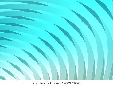 Light BLUE vector layout with flat lines. Lines on blurred abstract background with gradient. The template can be used as a background.