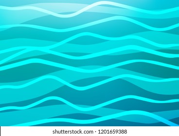 Light BLUE vector layout with flat lines. Glitter abstract illustration with colored sticks. The pattern can be used for websites.