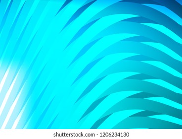 Light BLUE vector layout with flat lines. Glitter abstract illustration with colored sticks. The pattern can be used for websites.