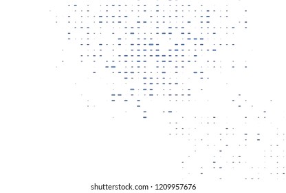 light BLUE vector layout with flat lines. Blurred decorative design in simple style with lines. The template can be used as a background.