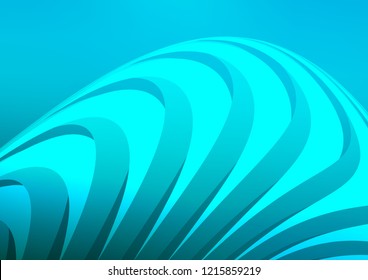 Light BLUE vector layout with flat lines. Lines on blurred abstract background with gradient. Smart design for your business advert.